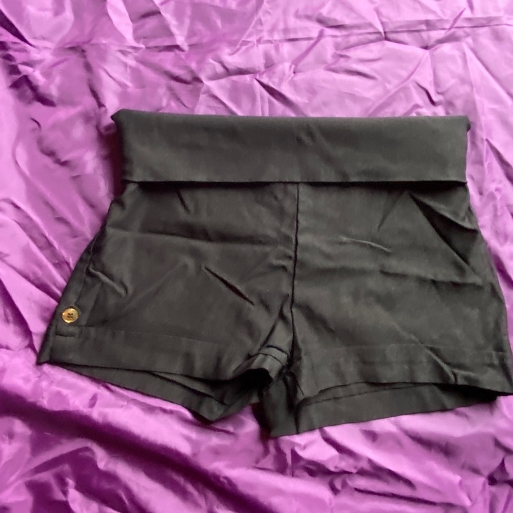 🔥3/$25- EUC stretchy black shorts